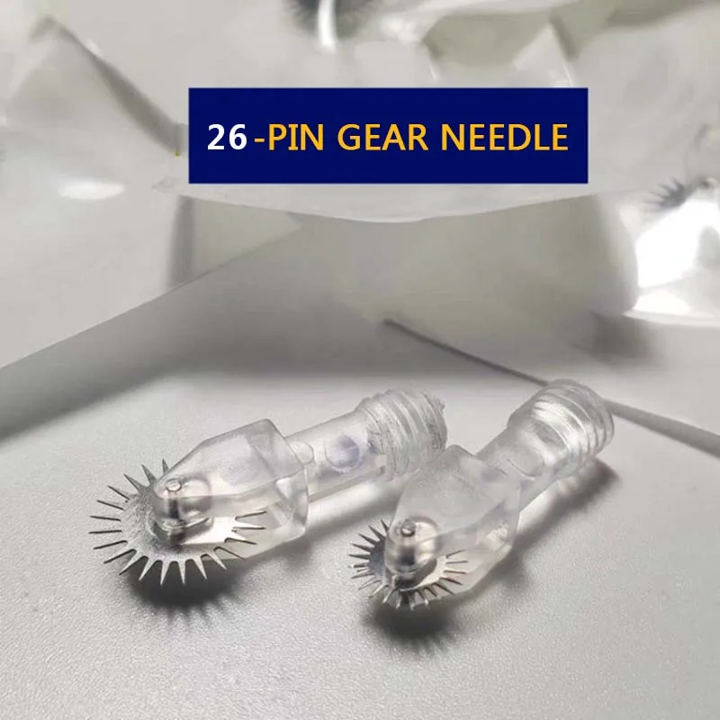 

10Pcs Roller Pin Microblading Needles for Embroidery Pen Semi permanent Makeup Fog Shading Needles Easy Coloring Tattoo Needle
