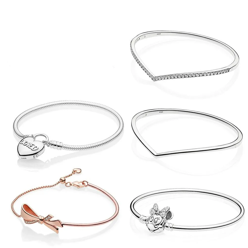 

Fanier 100% Silver Bracelet Esterlina 925 1:1 Brilliant For Moments Beloved Closed Heart Close Script Bracelet Lisa