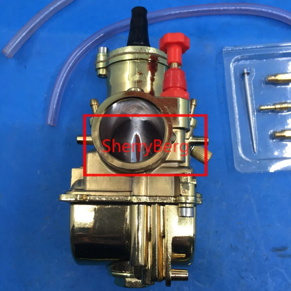 Golden color 28mm PWK Carburetor for 2T ATV Quads Dinli AEON Apex Polaris carb fit honda yamaha ktm racing carbburetor carby