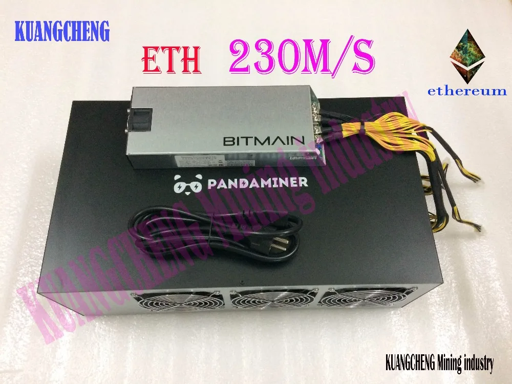 KUANGCHENG горная промышленность PandaMiner 230MH эфириум GPU Майнер ETH Zcash XMR поддерживается новейший эфир Майнер для эфира Zcash Майнинг