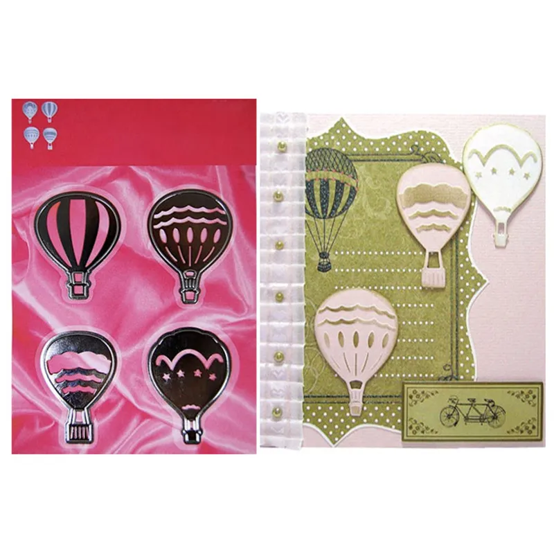 

Hot Air Balloon Tourism Metal Cutting Dies for Scrapbooking New 2019 Craft Dies Cuts for Card Making Stitch Troqueles Stencil
