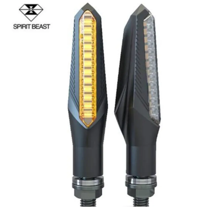 

SPIRIT BEASTMotorcycle Light Accessories CB190 High Brightness LED Turn Signal Motorbike 150NK 12V Warning Light Flow Indicator