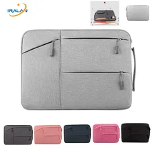 Горячая водонепроницаемая сумка 13,3 14 15,6 чехол для ноутбука MacBook Pro air retina 11 12 15 сумка для Xiaomi Dell hp PC ноутбук