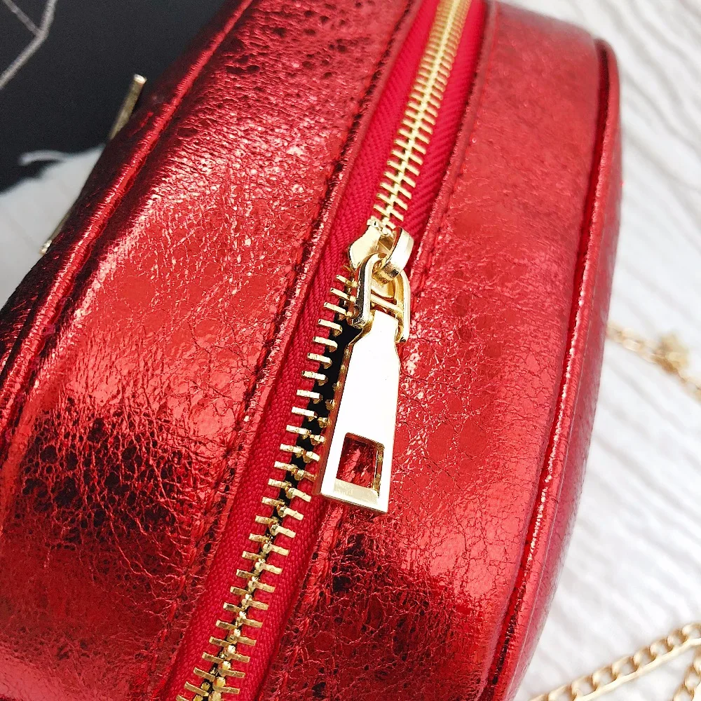 New Fashion Women Shoulder Chain Bag Strap Leather Flap Messenger Bags female Mini Clutch Bag Star Printed Small Pruse