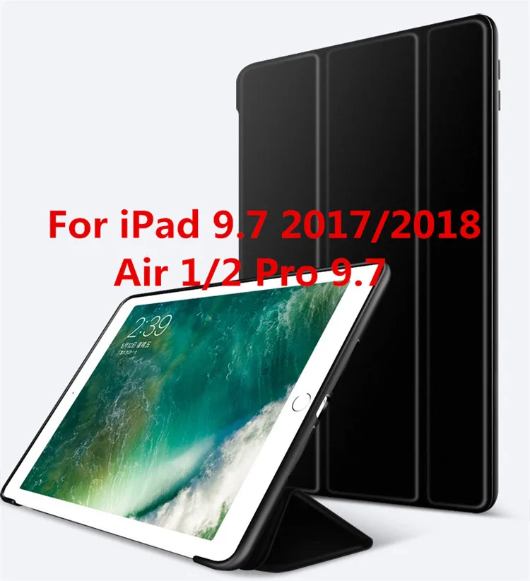 Для iPad mini 4/5 7,9 Чехол W Карандаш держатель мягкий чехол для iPad Air 3 10,5 Pro 10,5 чехол для iPad 6th Pro 9,7 Air 1/2 чехол - Цвет: 9.7-2