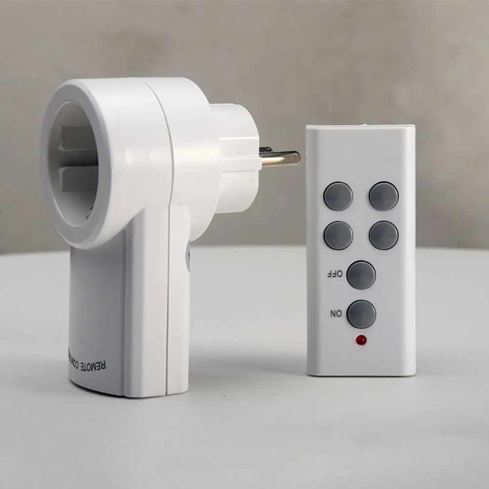 

Wireless Remote Control Outlet Switch Socket Power Energy Saving Use 1Pc