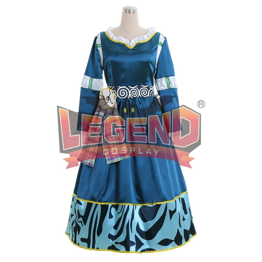 

Princess Merida Adult Costume Brave Merida Cosplay Dress Film/Movie Party Halloween Costumes