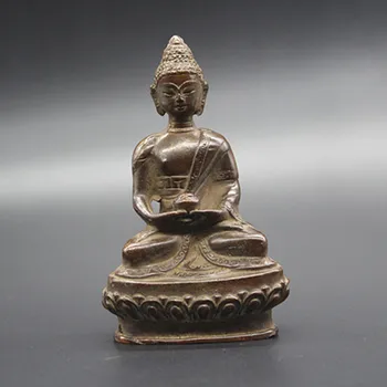 

Beautiful Old Tibet Tibetan Bronze Buddhism Buddha statue Exorcism peace wealth