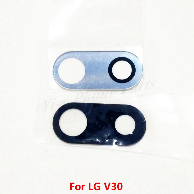 

50PCS For LG V30 back camera glass lens Rear Camera Glass Lens Replacement+Adhesive For LG V30 H930 H933