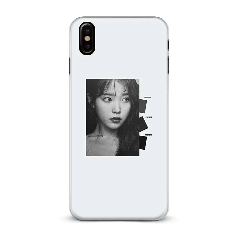 Чехол для телефона IU Lee Ji-eun Kpop Girl, чехол для Apple iPhone 5S SE 6 6s 7 8 Plus X XR XS MAX