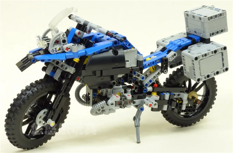 Decool 3369 603 шт. техника серии модель мотоцикла Building Block Набор Кирпичи игрушки для