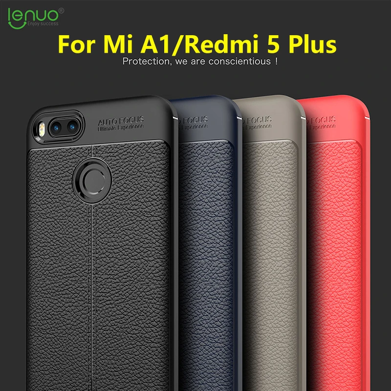 

Phone Case Shockproof Bumper Silicone Cover On For Xiaomi Redmi 5 Plus 5Plus MIA1 Mi A1 5X MI5X 2/3/4 16/32/64 GB Xiomi Cases