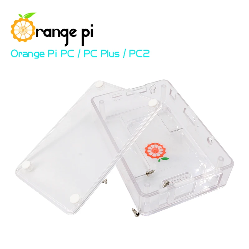 Оранжевый Pi ABS прозрачный белый чехол для Orange Pi PC, PC Plus и PC2