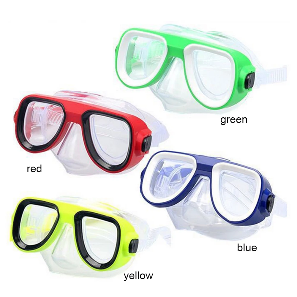 1 Piece Kids Silicone Anti-fog Diving Mask Glasses Mirror mirror soft and comfortable Swim Diving Eye Protect Glasses