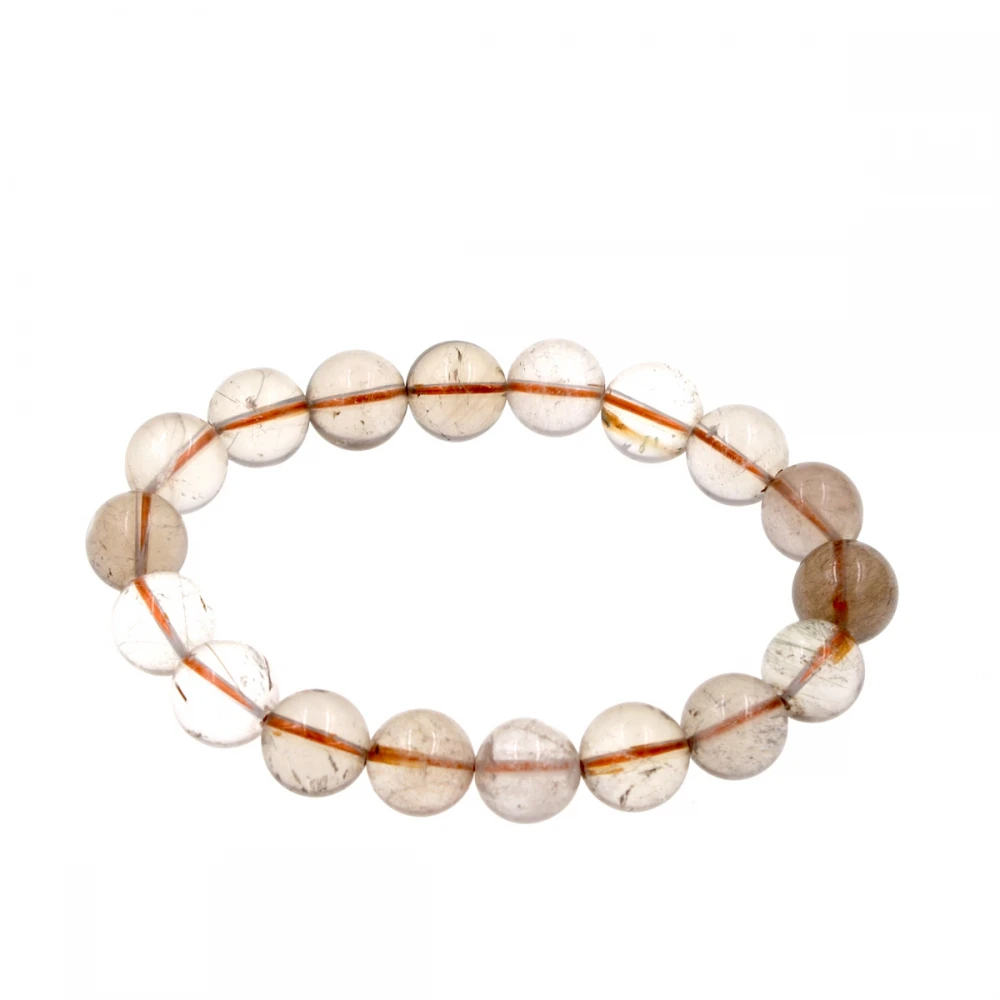 Растягивающийся браслет из натурального кварта z 10 мм|stretch bracelet|bracelet braceletstretch beaded
