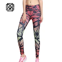 Printing Flower Comfortable Skin Tight Gradient Workout Women’s Yoga Leggings compression Sport Pants Fitness