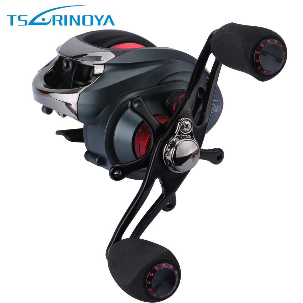 Tsurinoya BaitCasting Reel Left Right Hand Centrifugal Drag 14BB Reel for Fishing Super Light Fresh/SaltWater Lure Fishing Reel 