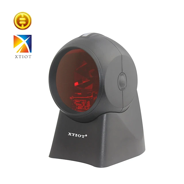 

XT7110 freeshipping laser barcode scanning platform laser barcode scanner laser barcode reader 1D supermarket reader