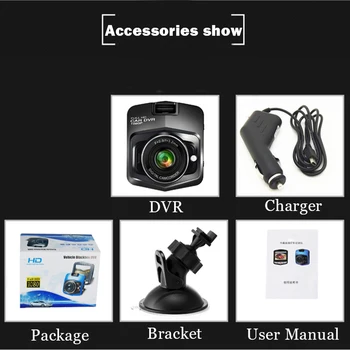 Dash Cam Car DVR GT300 Newest Mini DVRs Camera Camcorder 1080P Full HD Video Registrator Parking Recorder Loop Recording