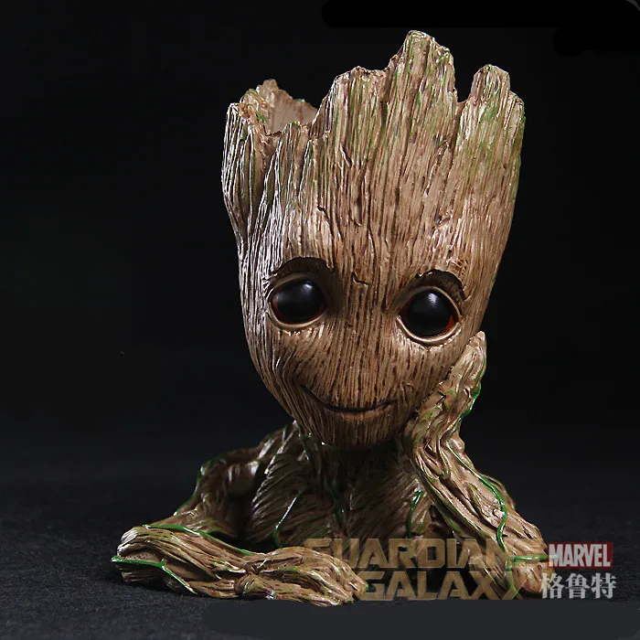 Marvel Мстители Galaxy Guard цветочный горшок дерево люди BB Затирочная кукла ребенок