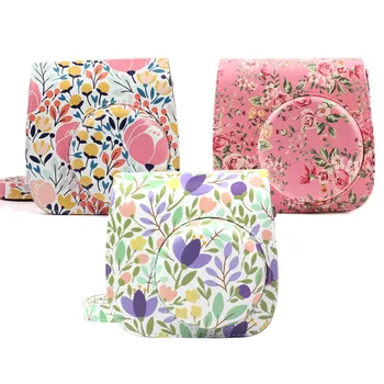 

Fujifilm Instax Mini 9 Mini 8 Camera Case Accessories PU Leather Instant Camera Shoulder Strap Bag Protective Cover Carry Pouch