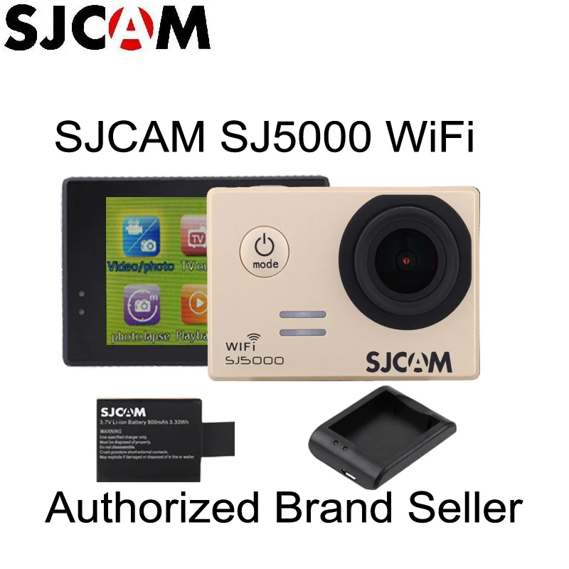 SJCAM SJ5000 Wi Fi 14MP H.264 1080 P Спорт действий 30 м Водонепроницаемый подводный камеры DV +