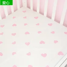 Хлопок, Детские простыни, простыни для маленьких девочек, простыни, детские постельные принадлежности, одеяло розового цвета для украшения комнаты принцессы