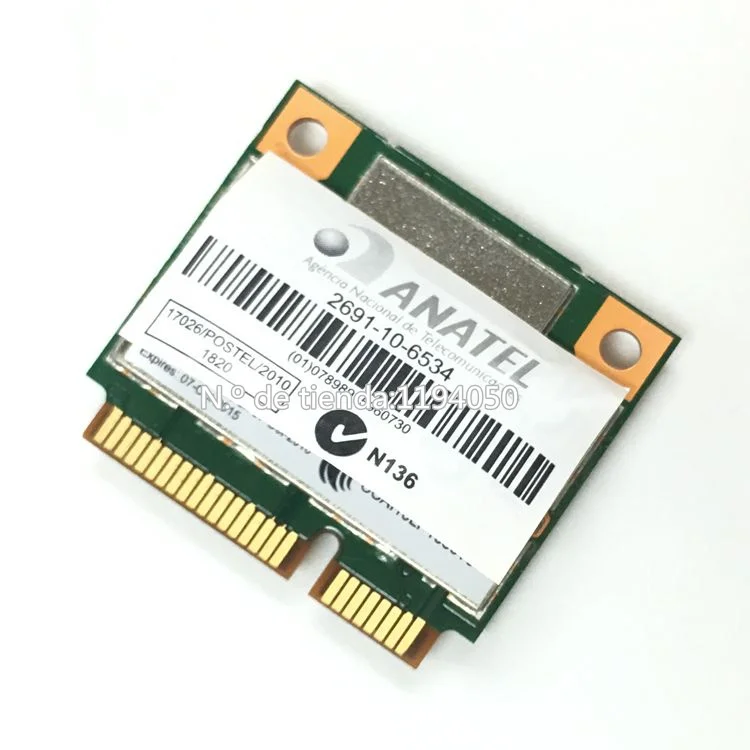 Atheros AR9832 AR5BHB116 2,4/5 ГГц одночиповый 300 Мбит/с 802.11n MINI PCI-E беспроводная карта wifi