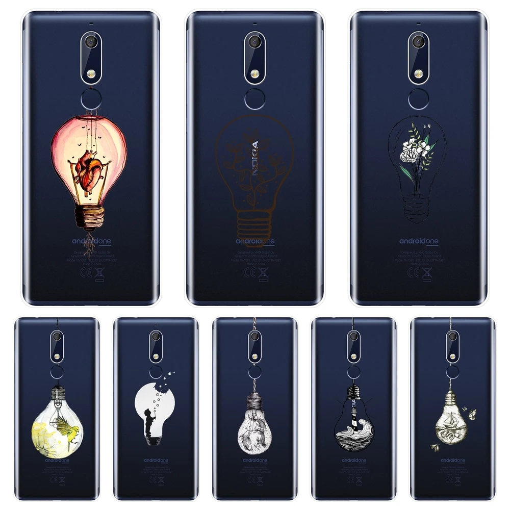 Задняя крышка для Nokia 7 1 6 5 3 2 Plus мягкий силиконовый чехол телефона 1|Бамперы| |