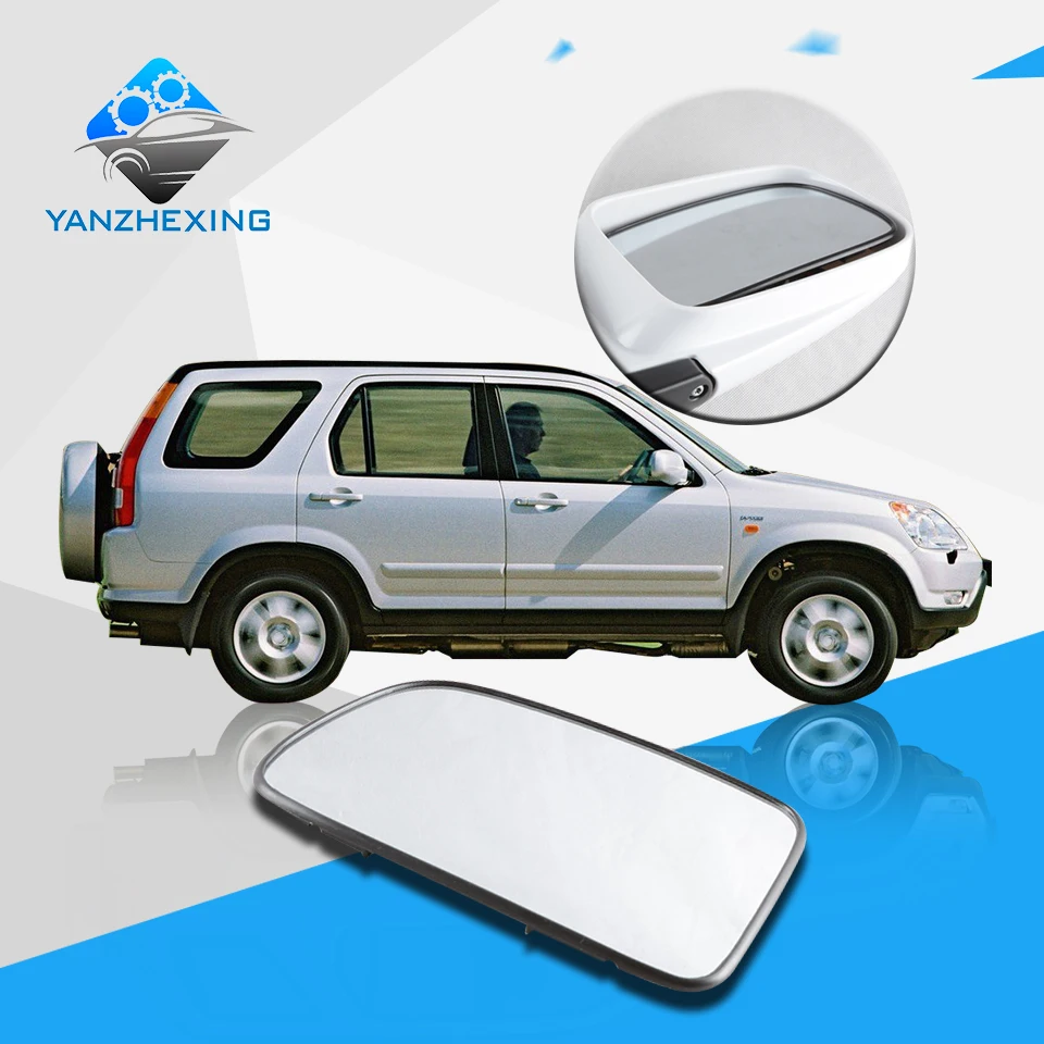 

High Quality Replacement Side Mirror Glass Lens OEM:76253-SPA-H01 76203-SPA-H01 For Honda For CRV 2002-2006 RD5 RD7 With Heated