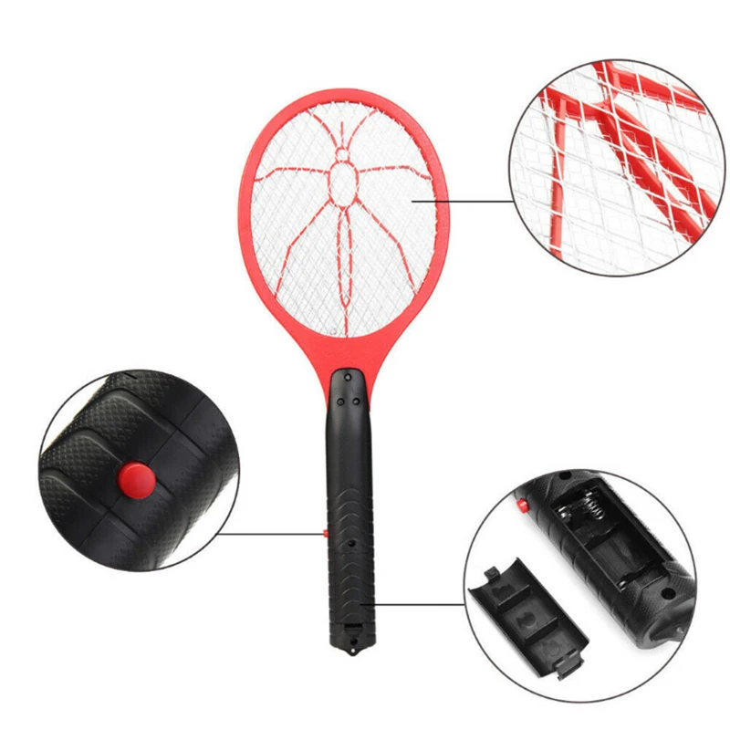 Электрическая ловушка для комаров беспроводная 2 шт. батарейки АА в форме руки Swatter защита человека насекомых Убийца Москитная ваттер