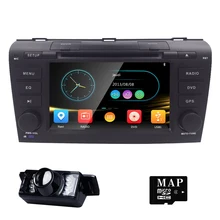 Head Unit Touch Screen Car DVD Player for Mazda3 Mazda 3 2004-2009 GPS Navigation System 3G USB Radio+FREE 8G MAPS REAR VIEW CAM