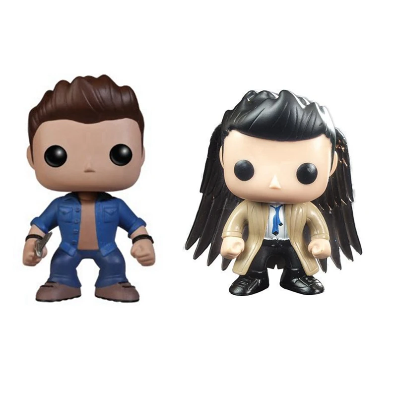 

Funko Pop Supernatural Dean Castiel Action Figure Toys 10cm