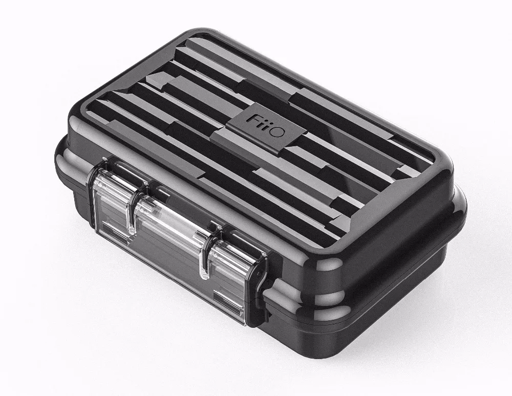

FiiO Earphone Hard Case Carrying Hard Bag Box Case For Earphone Headphone Accessories Earbuds memory Card USB Cab