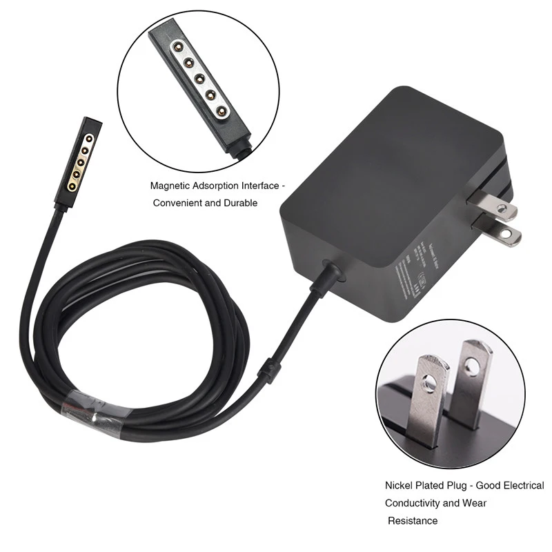 12 V 2A 24 W اللوحي AC محول شاحن ل مايكروسوفت السطح RT برو 1 2 1512 1513 1516 PA-1240-06MX موائم مصدر تيار لنا المكونات 12 V 2A 24 W اللوحي AC محول شاحن ل مايكروسوفت السطح RT برو 1 2 1512 1513 1516 PA-1240-06MX موائم مصدر تيار لنا المكونات