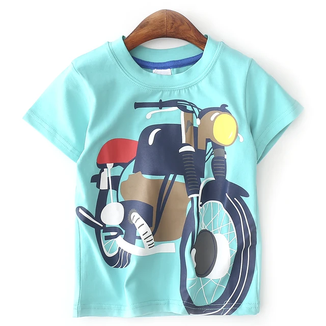 Colorful Cartoon Children T shirt Popular Cotton Baby Gift Kids T shirt
