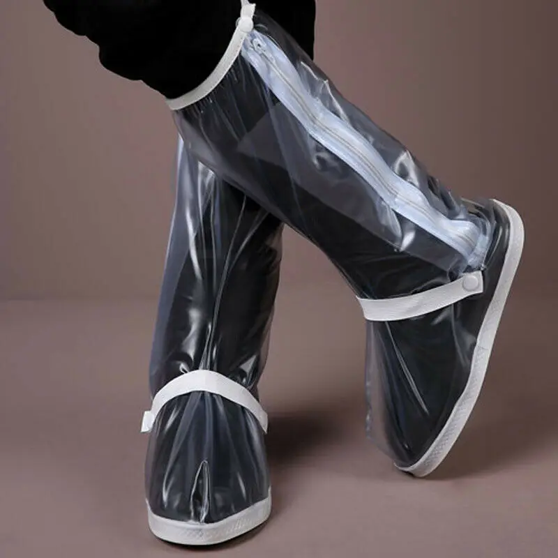 

Fashion Men Women Reusable Rain Shoes Covers Thicken Waterproof shoes Overshoes Boots Gear Anti-slip Overshoes