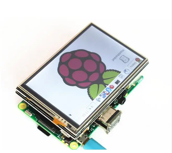 Raspberry Pi 3,5 дюймов USB HDMI Дисплей lcd сенсорный экран Аудио 60Fps монитор для Raspberry Pi 3B+ PI3 PI2 B+ 3 Модель/Zero W