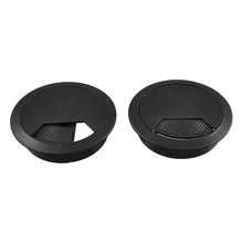 SOSW-60 мм пластиковый настольный кабельный Чехол Органайзер черный