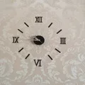 Винтажные настенные часы современный дизайн Diy часы Reloj De Pared акриловые настенные наклейки кварцевые часы для гостиной Horloge Murale