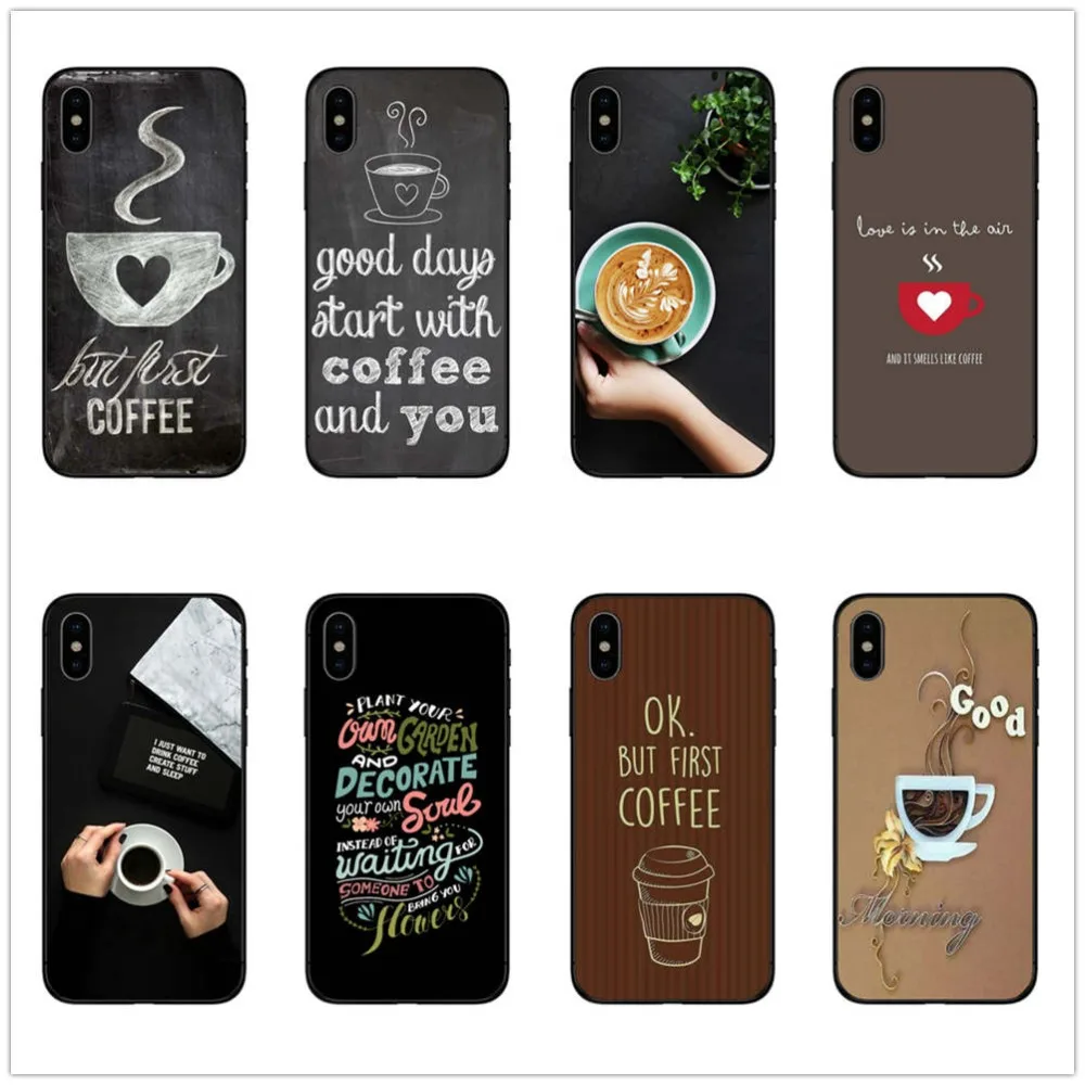 OK But First Coffee Мягкий силиконовый чехол для телефона IPhone 11 pro 12 mini 6 6s PLUS 7 8 X XR XS MAX se 5s