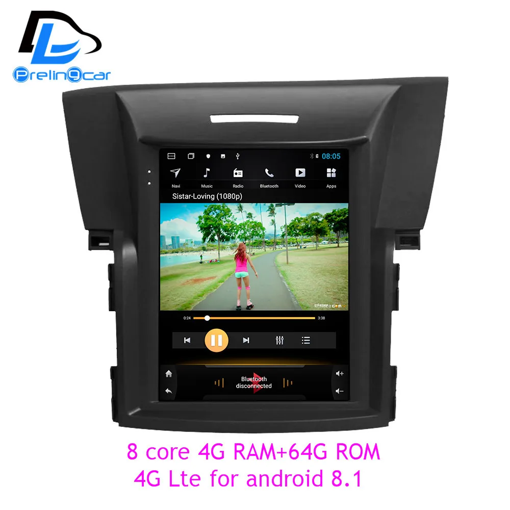 Flash Deal android 9.0 2G RAM car gps multimedia stereo radio player for honda CRV 2012-2015 years navigation system 2