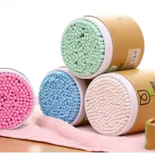 200 шт/партия бамбуковые ватные палочки мягкие ватные палочки очистка ушей