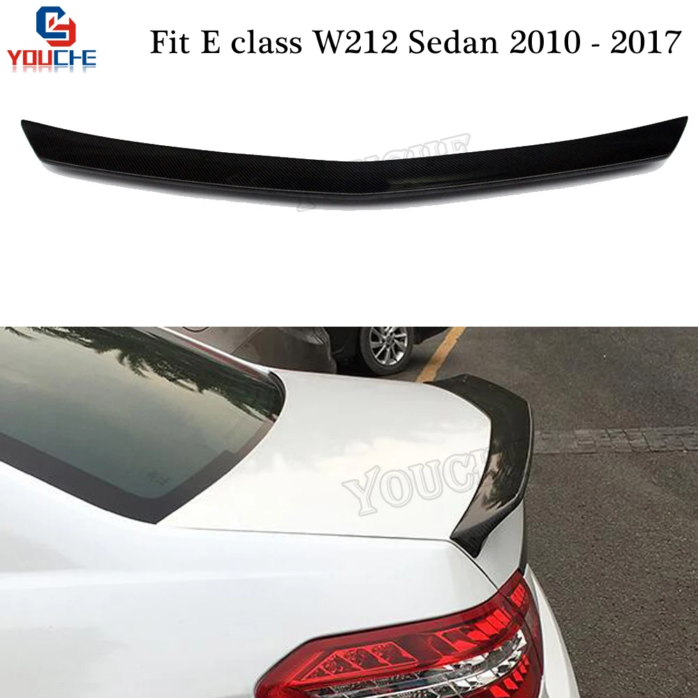 Fibra DI CARBONIO SPOILER POSTERIORE TETTO IN STILE PER MERCEDES CLASSE ...