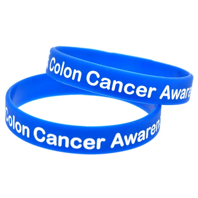 Amazon.com: Colon Cancer Awareness Bracelets | In Support of Loved Ones  Battling Cancer | Fund Raising | Gift for her | Gift for him | Combo pack:  Clothing, Shoes & Jewelry