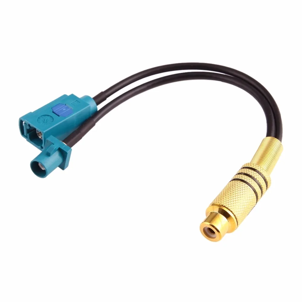 Высококачественный кабель 15 см RCA Female to FAKRA Male + Z Type RG174 |