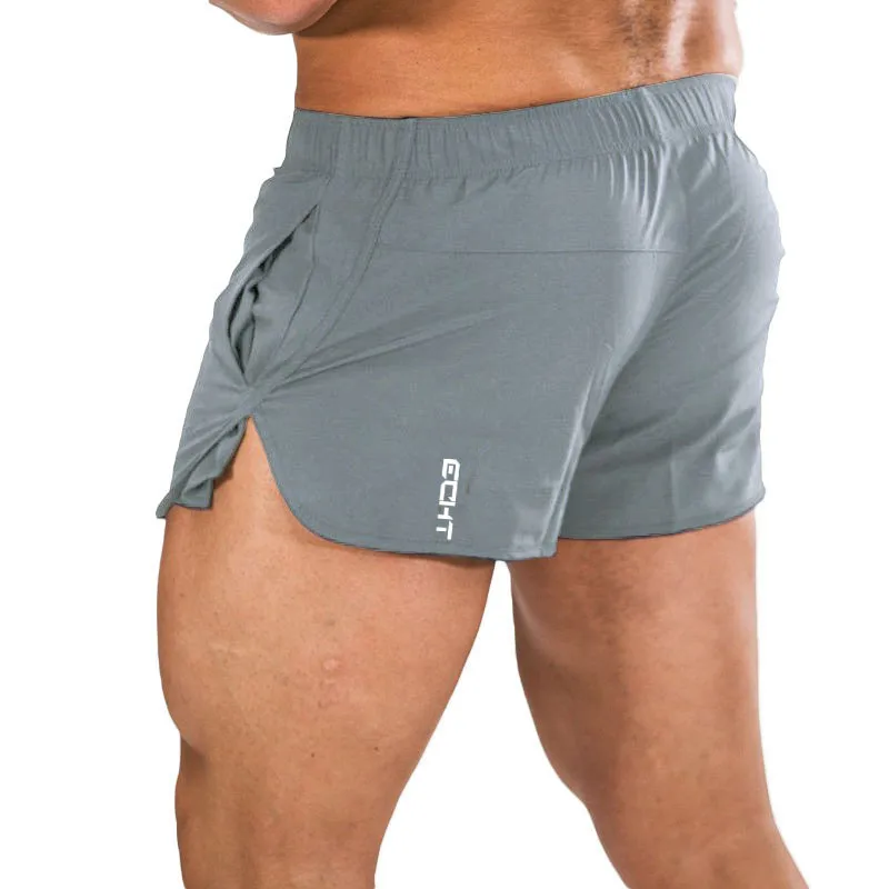 

YEMEKE Mens Gym Fitness Shorts Run Jogging Sports Loose Cool Mesh Quick Dry Bodybuilding Crossfit Sportswear Male Short Pants