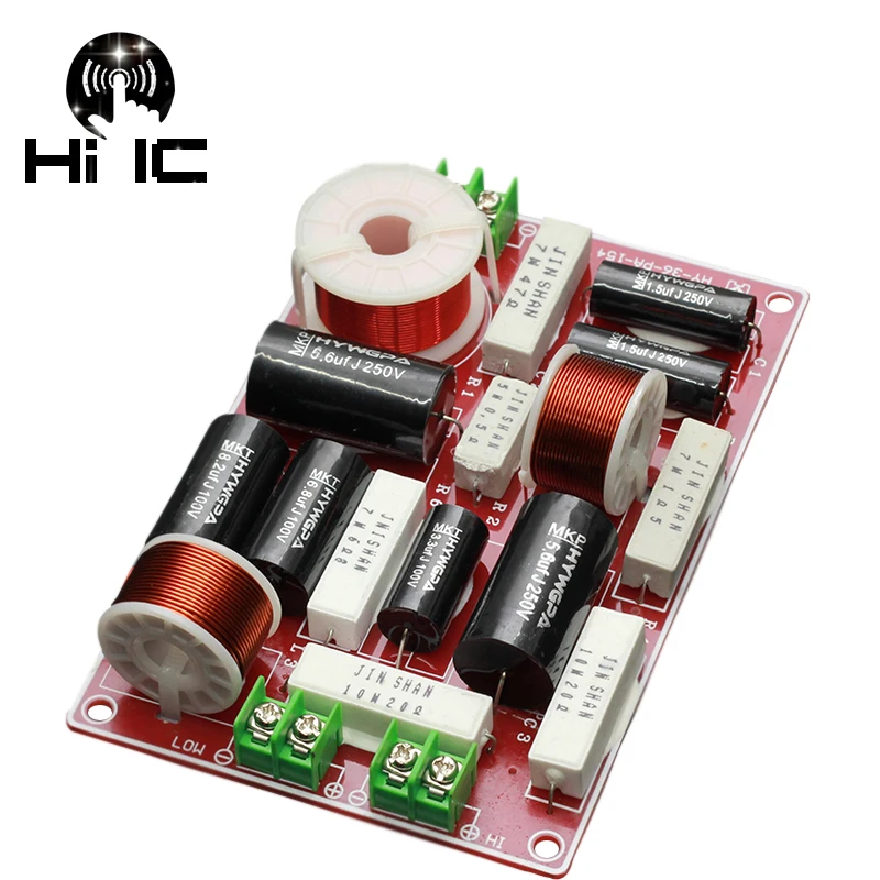 2 полосный Hi Fi аудио делитель высоких и низких частот шт. 18 дБ 150 Вт|crossover filter 3 way|treble