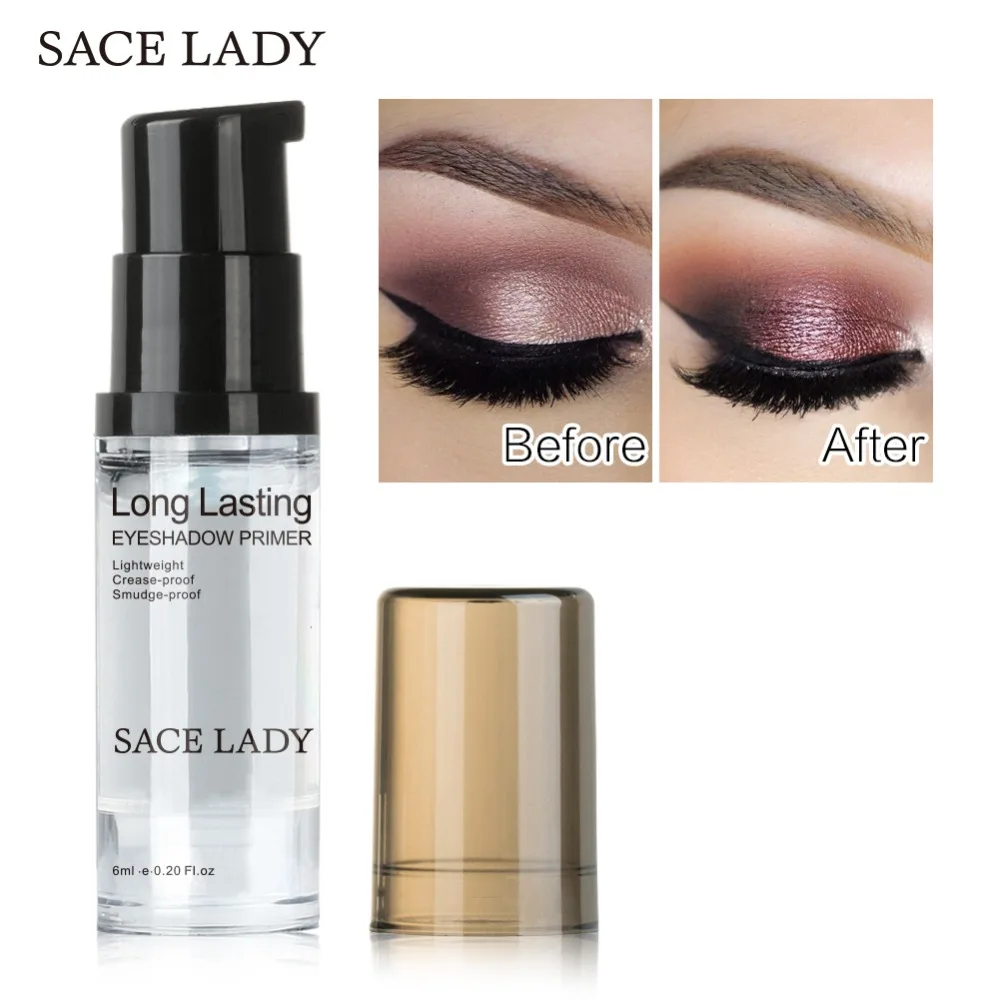 

SACE LADY Eyeshadow Base Primer Makeup Prolong Eye Shadow Nake Under Shade Lasting Brighten Make Up Matte Cream Natural Cosmetic