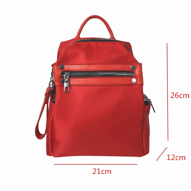 2018 Mochilas de nailon resistentes al agua sólidas para mujer mochila escolar mochila para niñas bolsa de viaje de moda Bolsas Mochilas saco A Dos B 2018 Mochilas de nailon resistentes al agua sólidas para mujer mochila escolar mochila para niñas bolsa de viaje de moda Bolsas Mochilas saco A Dos B